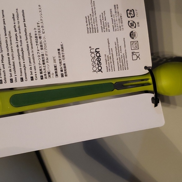 Joseph Joseph Scoop & Pick 2 Piece jar spoon & fork NEW - Picture 6 of 6